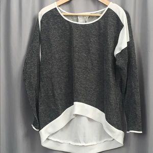 High low sweater